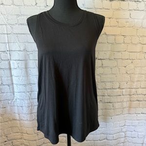 Old Navy Black Active Sleeveless Tank Top